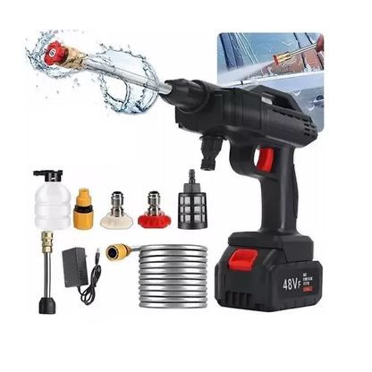 Rechargeable 48V High Pressure Washer Gun 30Bar Portable Cordless
