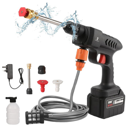 Rechargeable 48V High Pressure Washer Gun 30Bar Portable Cordless