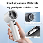 Rechargeable Turbo Mini Fan Handheld